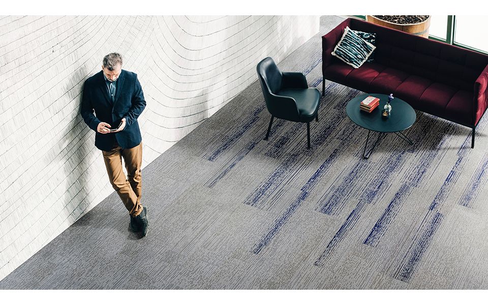 interface carpet Fading Tracks Collection